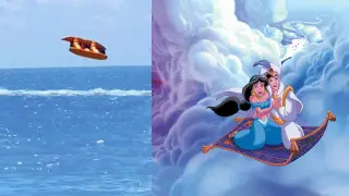 "Пристегнитесь, взлетаем": на Балхаше нашли "ковер-самолет" из мультфильма про Аладдина