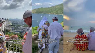 Первый раз за границей: пара пенсионеров умилила Казнет