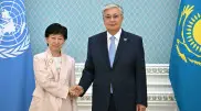 Касым-Жомарт Токаев принял заместителя генерального секретаря ООН