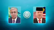 Токаев поздравил короля Малайзии