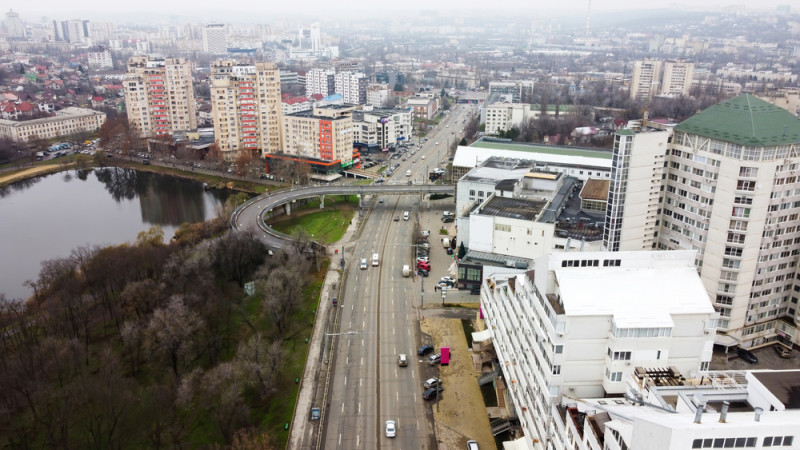 Вид на столицу Молдовы - город Кишинев. ©️ depositphotos.com