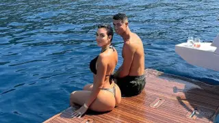 Интимные фото Криштиану Роналду и Джорджины слили в сеть