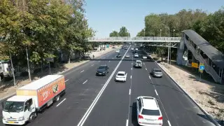 Алматинцам показали, как выглядит реконструированный Кульджинский тракт