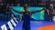 Казахстанский борец выиграл чемпионат мира