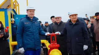 Жители села Жибек Жолы Акмолинской области получили природный газ