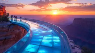 “Одной природы мало“ - аким о стеклянном мосте через Чарынский каньон