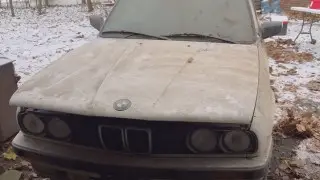 Энтузиаст спас BMW Е30 после 30 лет простоя в сарае