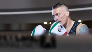 Александр Усик шокировал журналистов на вручении премии