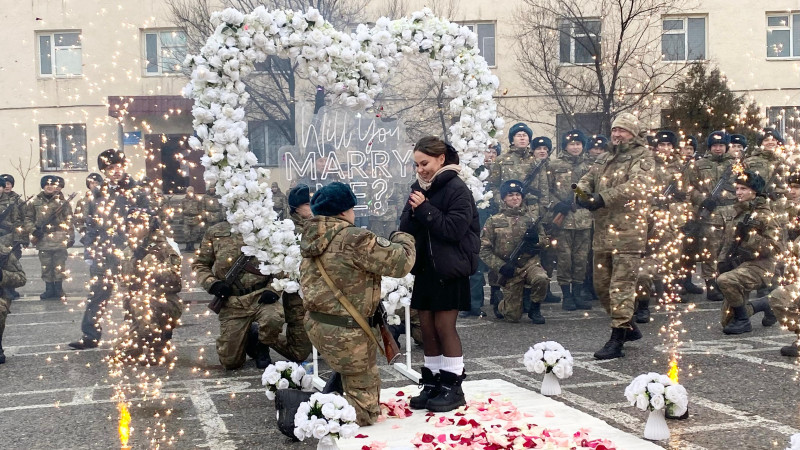 Фото предоставлено пресс-службой регионального командования "Оңтүстік" Национальной гвардии РК.