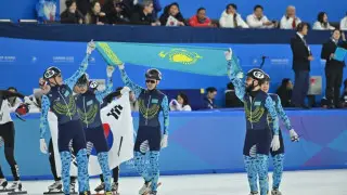 Казахстан впервые в истории завоевал золото Азиатских игр в шорт-треке