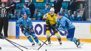 “Барыс“ проиграл “Северстали“ в матче КХЛ