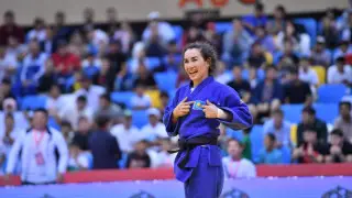 Казахстанка стала победительницей мирового Гран-при по дзюдо