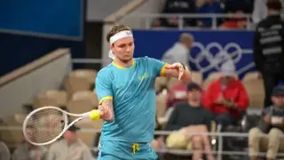 Казахстанский теннисист чуть не подрался с соперником