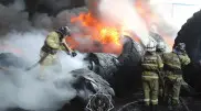 Пожар на шинном заводе ликвидирован - МЧС