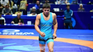 Нуркожа Кайпанов завоевал золотую медаль на чемпионате Азии по вольной борьбе