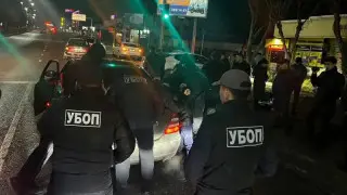 Сотрудники УБОП задержали двух мужчин после стрельбы в Алматы