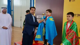 Семилетний казахстанец вызвал фурор на чемпионате Западной Азии