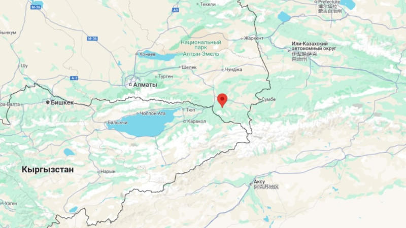 Скриншот Google Карты