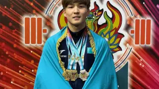 16-летний казахстанец выиграл чемпионат мира по тяжелой атлетике