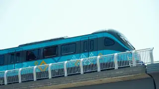 Первые вагоны LRT поставили на рельсы в Астане