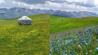 “Столько любви к стране“: казахстанец показал красоту плато Асы