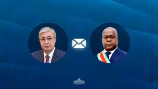 Токаев поздравил президента Конго