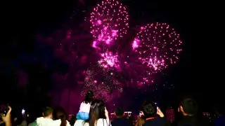 Праздничный салют запустили в Астане в День столицы