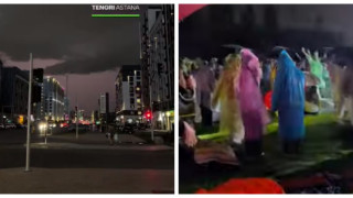 Кадры из видео: Tengrinews.kz