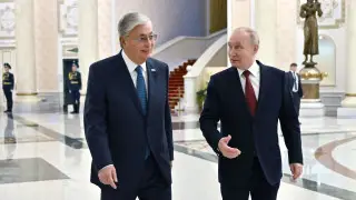 “Основное внимание - украинскому конфликту“ - пресс-секретарь о разговоре Токаева и Путина