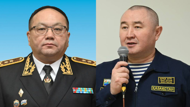 Серик Бурамбаев, Канат Ниязбеков. Фото:gov.kz, gurk.kz