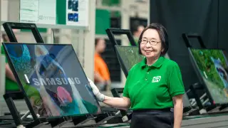В Казахстане начали выпускать телевизоры и стиральные машины Samsung