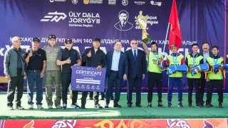 Степной марафон “Ұлы дала жорығы“ завершился в Аркалыке