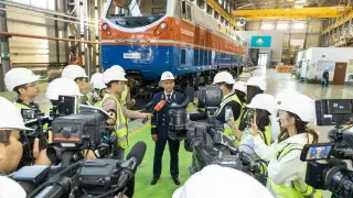 КТЖ и Wabtec представили новые локомотивы в Астане