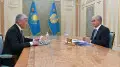 Президент Токаев принял акима Карагандинской области Булекпаева