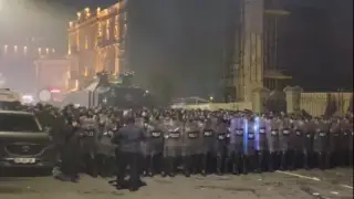 Шесть митингующих и 21 полицейский пострадали при беспорядках в Тбилиси