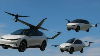 От Китая до США: современные идеи летающих авто