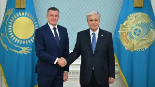 Токаев принял главу WADA Баньку