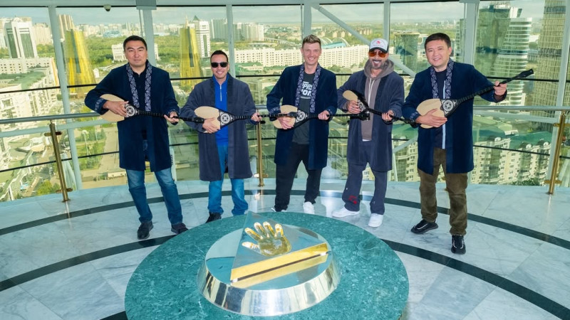 Малик Хасенов, Ховард Доро, Ник Картер, Эй-Джей Маклин и Даут Шайхисламов. Фото: Джастин Сегура