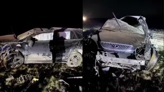 Водитель Lexus погиб в страшном ДТП в Павлодарской области