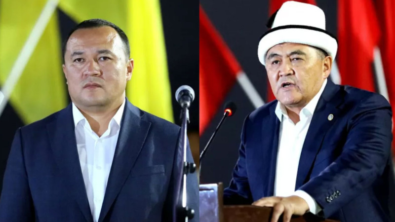 Эрнисбек Ормоков, Камчыбек Ташиев. Фото: gov.kg