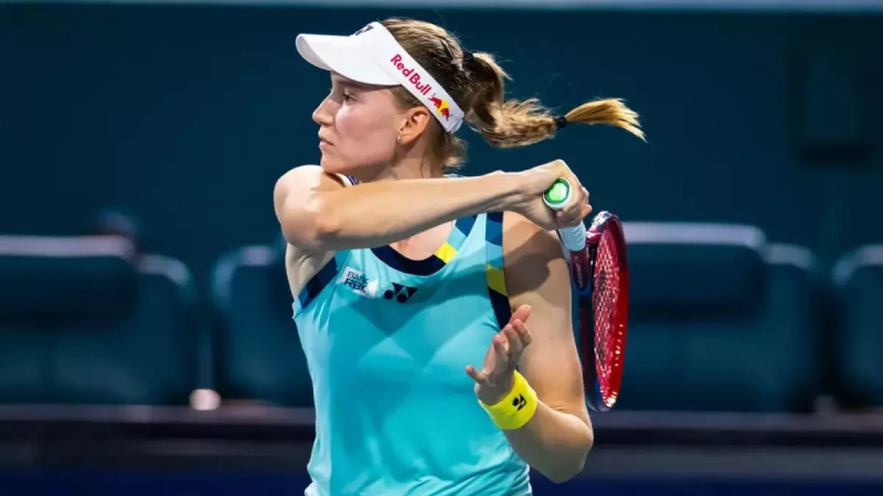 Елена Рыбакина. Фото: ©wtatennis.com