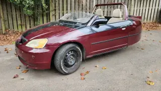 Трёхколесная Honda Civic: странный эксперимент выставили на торги