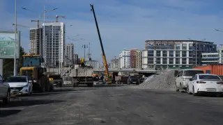 Когда откроют пешеходный мост и проезд по Кунаева в Астане