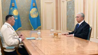Токаев заслушал доклад председателя КНБ Ермека Сагимбаева