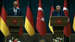 Эрдоган и Мерц вступили в перепалку на пресс-конференции в Анкаре