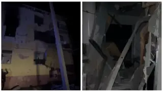 Взрыв газа разрушил часть многоквартирного дома в Туркестанской области