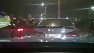 Погоню за пьяным водителем в Таразе показали полицейские: видео