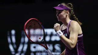 Победной заменой обернулся матч Рыбакиной на Итоговом турнире WTA
