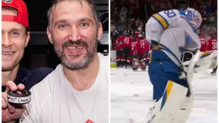 Соперник “украл“ шайбу после исторического гола Овечкина в НХЛ