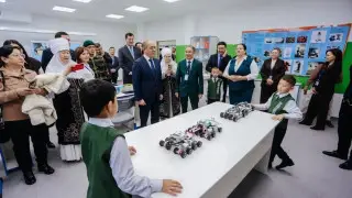 В Западном Казахстане открыли новую школу на 300 мест